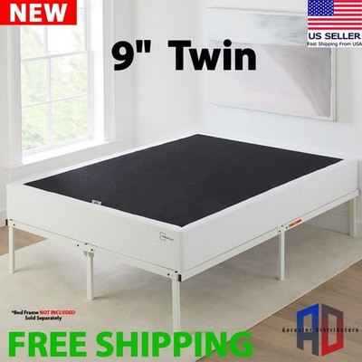 Smart Box Spring 9'' in. Twin High Profile Bed Mattress Foundation Folding