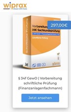 wiprax IHK Sachkundeprüfung §34f GewO Finan...