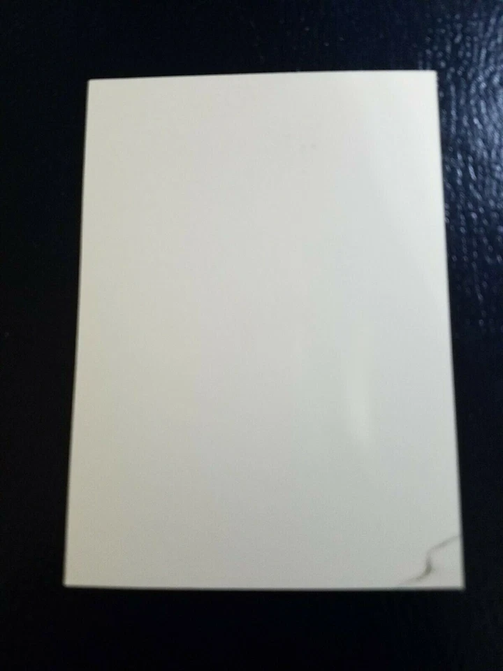 Eugene Robinson Seahawks 1993 Topps Black Gold NFL NO GOLD PRE PRINT BLANK BACK - Image 2 of 2