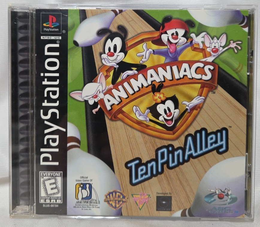 Animaniacs: Ten Pin Alley (Sony PlayStation 1 PS1, 1998)