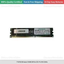 77.50728.53E Apacer 512MB DDR Non ECC PC-2700 333Mhz
