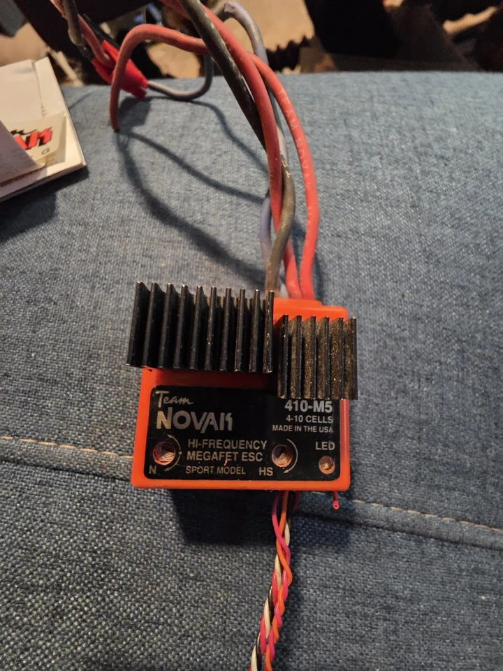 Novak 410-M5 Electronic Speed Control ESC Vintage RC - Image 2 of 3