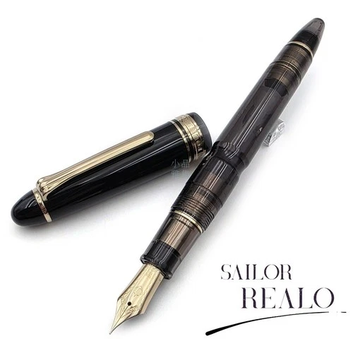 Sailor New Profit Realo Clear Black 18K Piston Fountain Pen