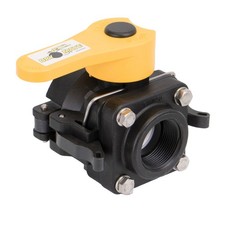 1-1/2" Female Coupler Banjo Dry-Mate Ball Valve