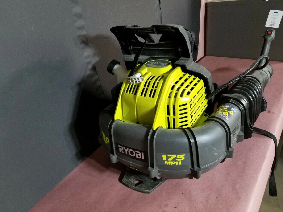 Ryobi 38CC Backpack Blower Review, Cold Start And