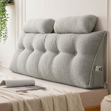 Twin/Queen/King Triangular Headboard Pillowwi...