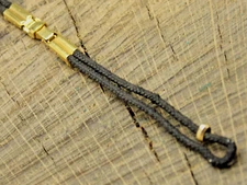 Gemex USA Vintage Stainless Steel & Nylon Loop End Pre-Owned Watch Band