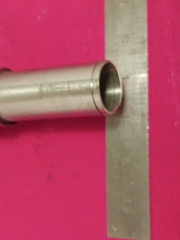 Varian 2.75" Conflat Flange Flexible SS Braided Bellows Vacuum Hose 20" OAL - Image 4 of 4