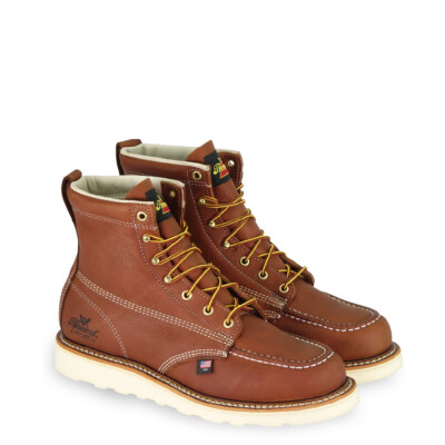 THOROGOOD AMERICAN HERITAGE   6  TOBACCO  MAXWEAR WEDGE  814-4200