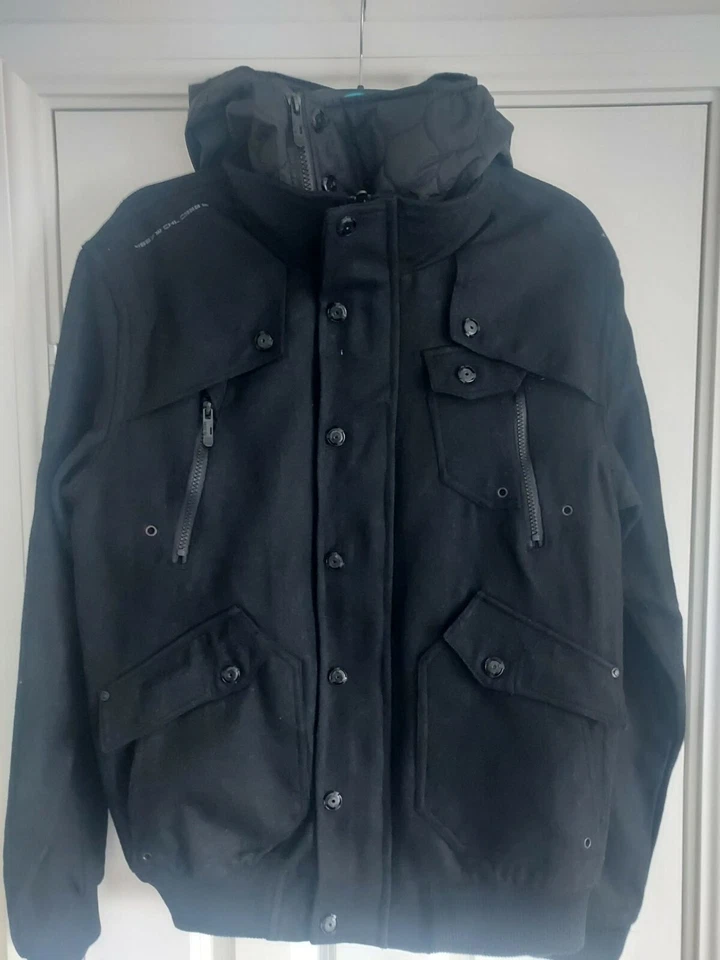 Brave Soul Wool Blend Jacket size Large - Image 2 of 4