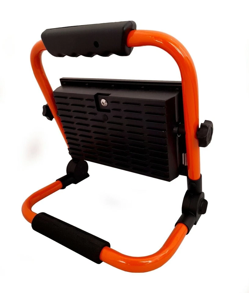 Faro led ricaricabile 100W lampada lavoro luce fredda  USB portatile campeggio - Immagine 2 di 4