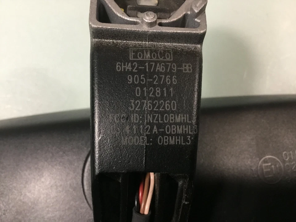 Espejo retrovisor interior Jaguar XF 10-12 con abridor de puerta de garaje OEM E Foto 4 de 4