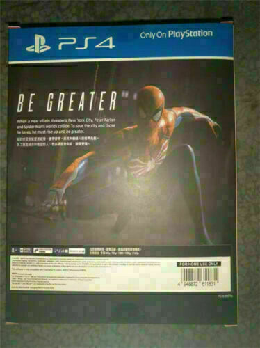 PS4 Game Ver Spider-Man Collectors Edition Figure 19cm PVC Statue New in Box - Bild 4 von 6