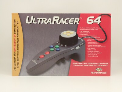 Ultra Racer Controller Ultra Racer 64 Racing Controller by Performance (Nintendo 64 N64) Brand ...