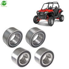 4 × Front & Rear Wheel Bearings Kit For Polaris RZR 800 / RZR 900 UTV