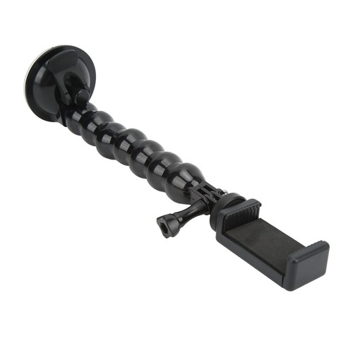 Gooseneck Suction Cup Phone Holder 360° Ajustable Car Mount Holder For - Photo 6 sur 12