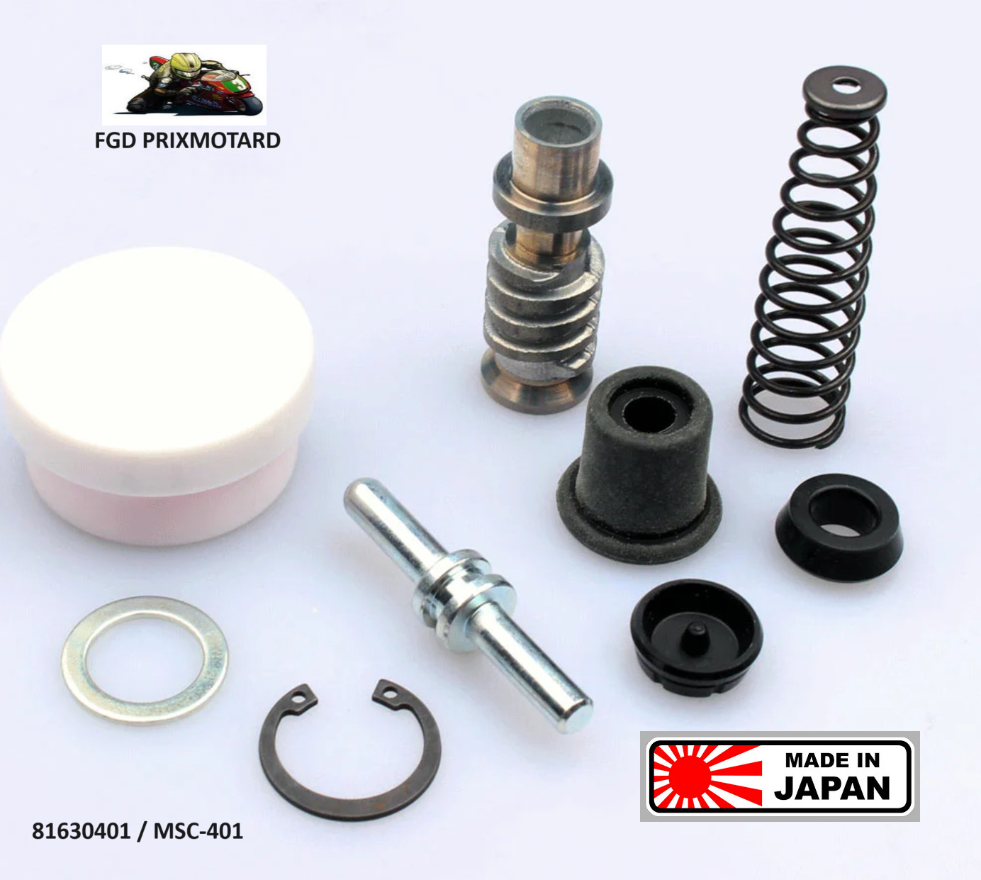 Rénover la commande d'embrayage Kawasaki Zephyr 1100 1992-1995 avec le kit complet MSC-401