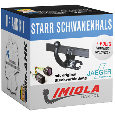 Opel Zafira B ab 05 AHK Anhängerkupplung starr 7pol spe. E-Satz m.REC