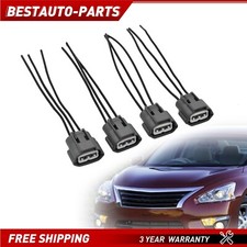 4x Ignition Coil Connectors Plug Wiring Harness For 02-18 Nissan Altima 645-787