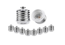 DiCUNO Adapter Mogul E39 to Standard E26 Screw Base Light Bulb Socket New Opened
