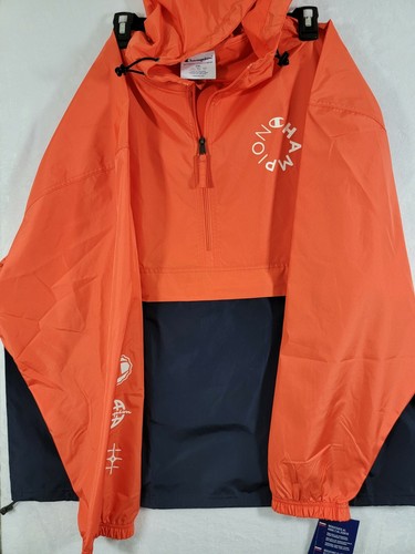 red champion rain jacket