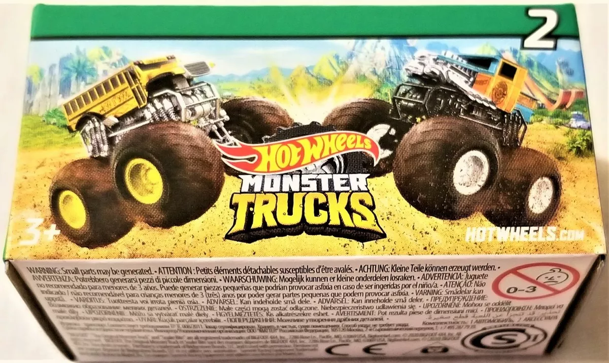 Hot Wheels Monster Trucks 2 Mystery Truck 1 Ea