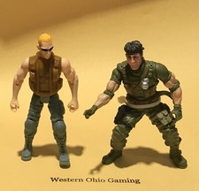 Army Toy Action Figures x 2 USED READ