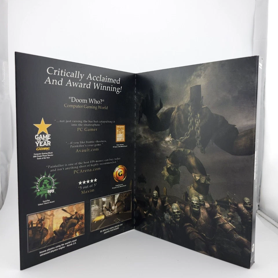 Painkiller: Black - Limited Editon DVD, 2005, Slipcover, New & Sealed - Image 4 of 4