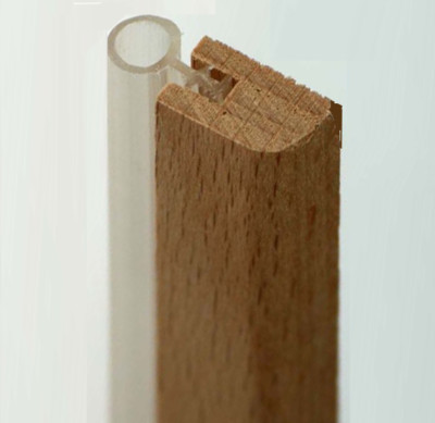 Muster Athmer Unitherm II HG Dichtungsleiste Türdichtung Buche +  Dichtung  5 cm