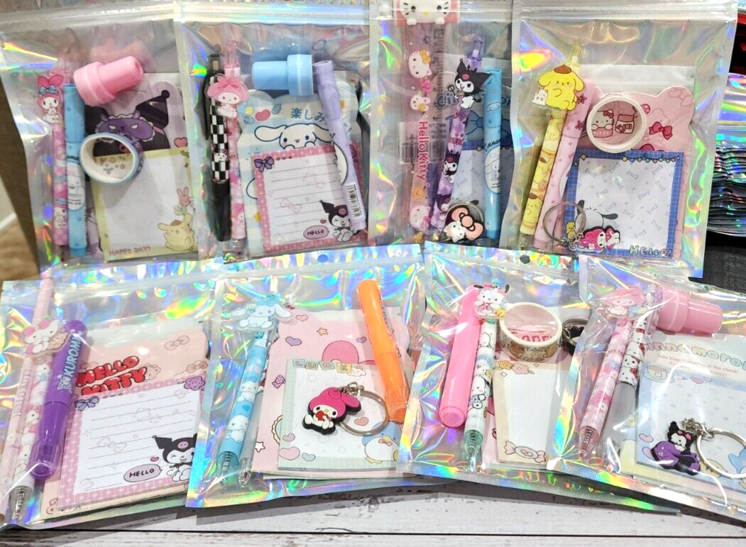 KAWAII CAT STATIONARY GRAB BAGS