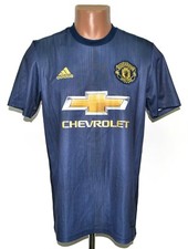 MANCHESTER UNITED 2018/2019 THIRD FOOTBALL SHIRT ADIDAS SIZE M ADULT