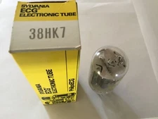 38HK7 SYLVANIA NOS/NIB VINTAGE VACUUM TUBE