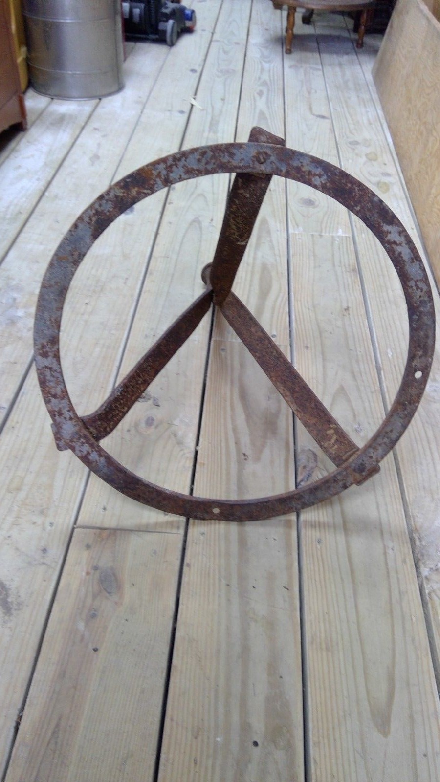 Antique Hoof Jack Farrier Stand Horse Shoeing Tripod Hand eBay