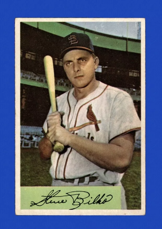 Steve Bilko trading card