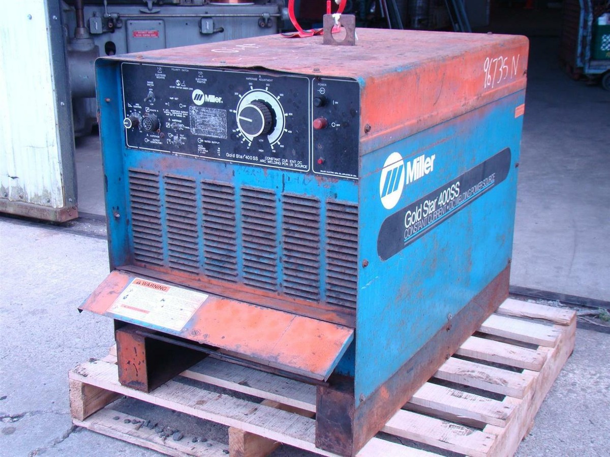 Miller Direct Current Arc Welding CC Power Source 230/460v , Gold
