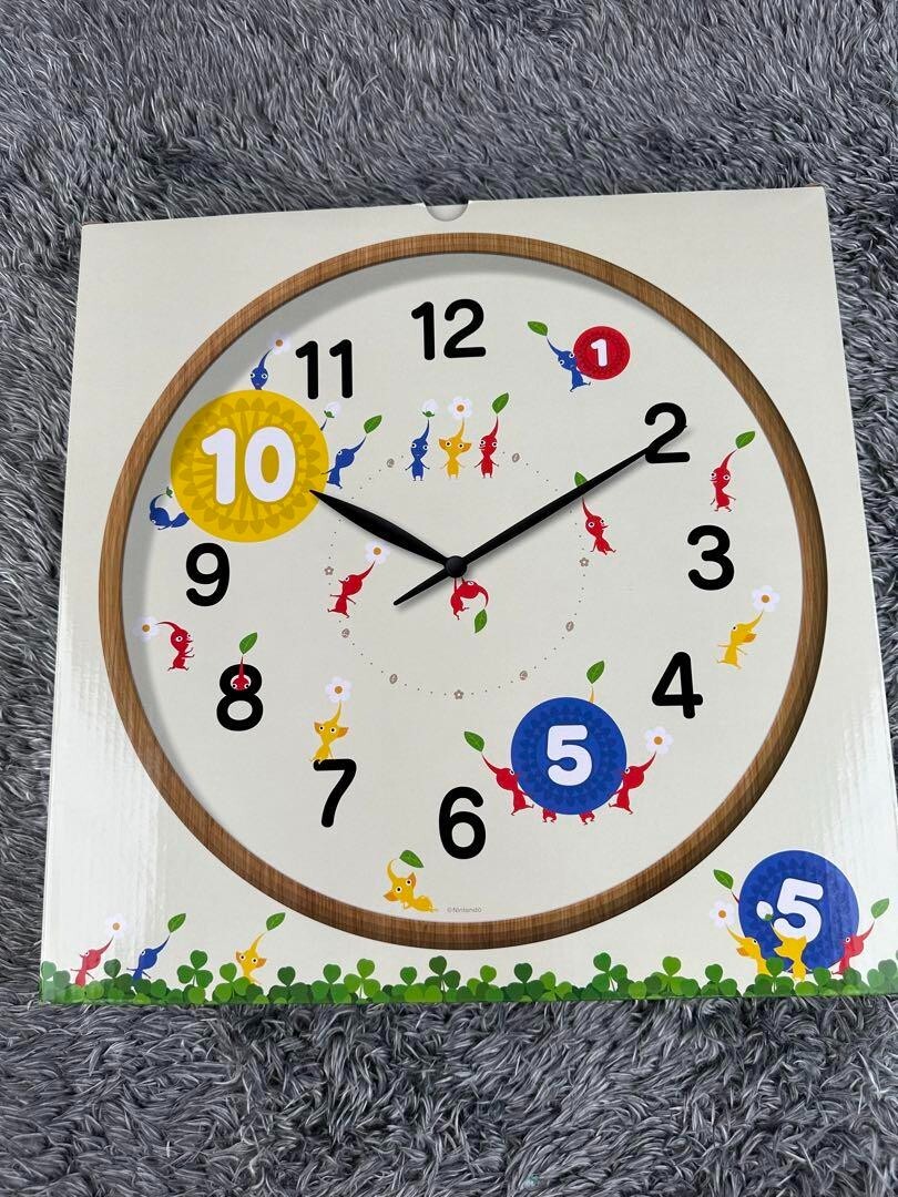 【美品】任天堂ピクミン　時計 ピクミン 壁掛け時計 新品 任天堂 - メルカリ