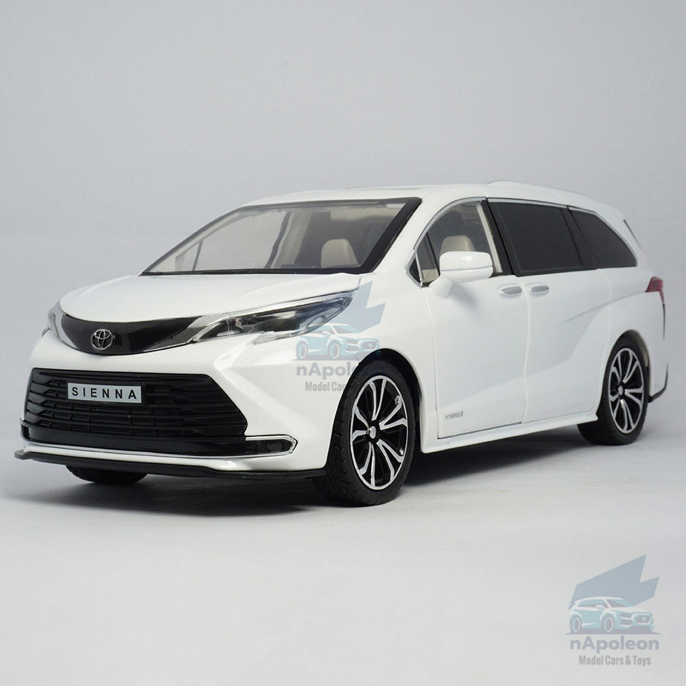 TOYOTA SIENNA ダイキャストモデル トヨタ　シエナ　BLACK ミニカー 1/24 トヨタ シエナ 黒色 Toyota Sienna 予約商品