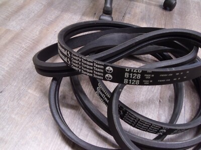 2 each CONTINENTAL Conti V Torque 2/B128 Banded V-Belt 2/B128 131'' 458V21    F3