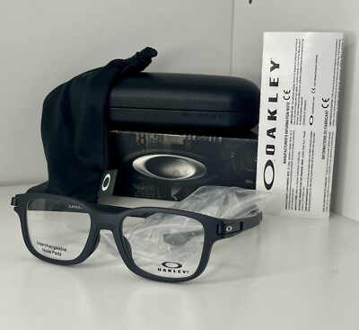 Oakley Brille OX8114-8117 LATCH SS Eyeglasses Satin Black Frame 50-17-131