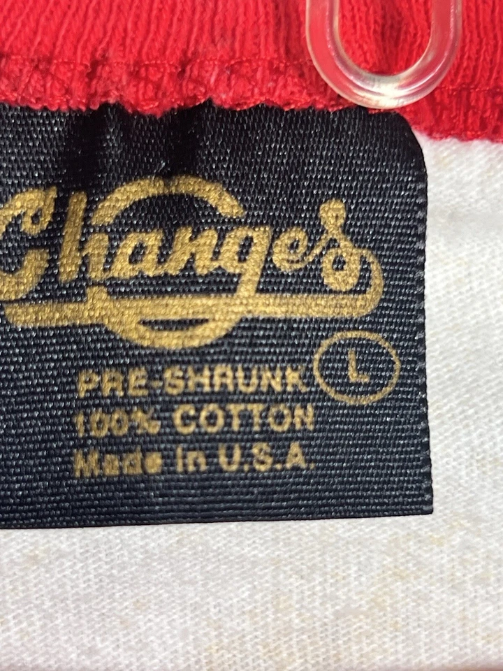 Camisa Vintage Mujer Talla Grande Cambios Etiqueta Arco Iris Brite 🌈 Timbre EE. UU. Jj Foto 3 de 4