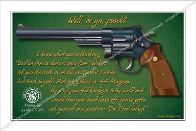 44 magnum,Smith Wesson,Model,29,Clint Eastwood,Dirty Harry,Make my Day,.44,mag