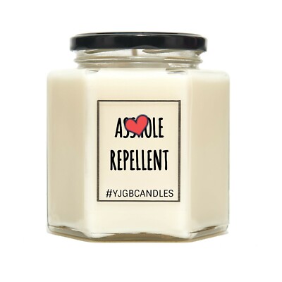 Lochschutzmittel, Geschenk für Freund, reif, Fluchgeschenk, Kerzen, Kerze