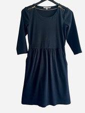 Boden Ladies Little Black Dress A-Line Jersey Size 6