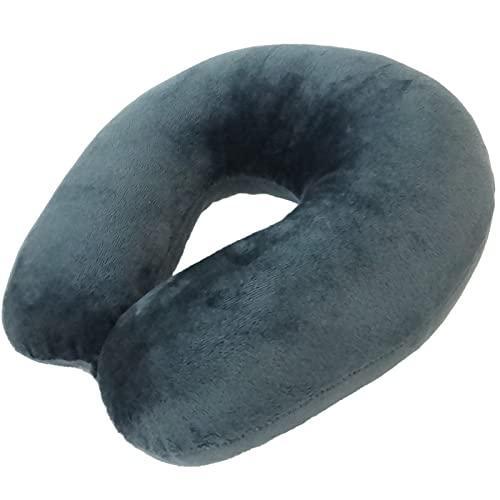 World's Best Feather Soft Microfiber Neck Pillow, Charcoal eBay
