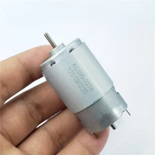 DC6V 12V 18V Large Torque Micro Mini RS-395 Electric Motor Dual 2.3mm Shaft Axis