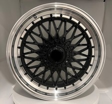 Bbs Style 18 Inch Black Rims Fits 5x100 Volkswagen Jetta Iv 4cyl Bbs Style 18 Inch Black Rims Fits 5x100 Volkswagen Jetta Iv 4cyl