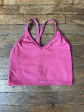 Set Active Pink Sports Bra Longline Size Small