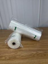 2 Rolls  11"x50' Vacuum Sealer Bags Roll 3.5 Mil Food Storage Saver Embossed