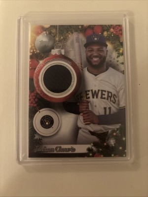 2025 Topps Holiday - Lawlar, Locklear, Churio, Del Castillo 4 PATCH LOT (MEM)
