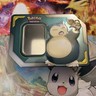 Pokemon TCG 2019 Eevee & Snorlax GX Tag Team Tin *EMPTY*